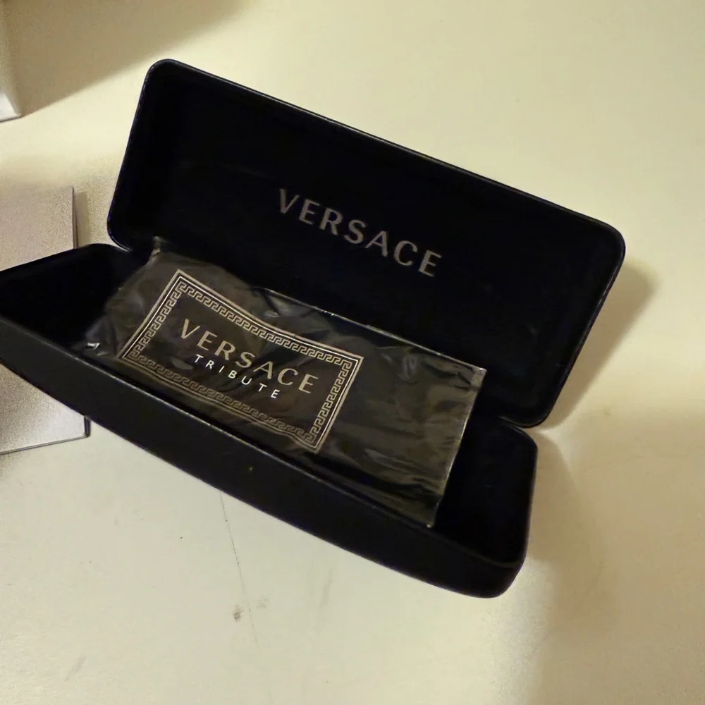 Two original Versace sunglasses case with new conditions